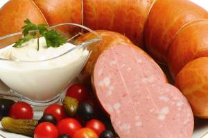 Купить вареные колбасы в гипермаркете Вкусторг