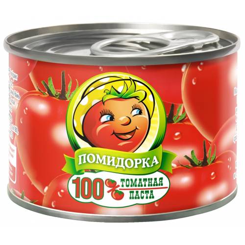 Томатная паста ''Помидорка'' 140 гр. ж/б (50шт)