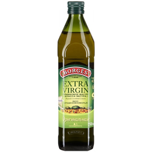 Масло оливковое ''Борхес'' экстра виржин Ст. 0,75л.(6шт)